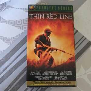The Thin Red Line VHS Tape